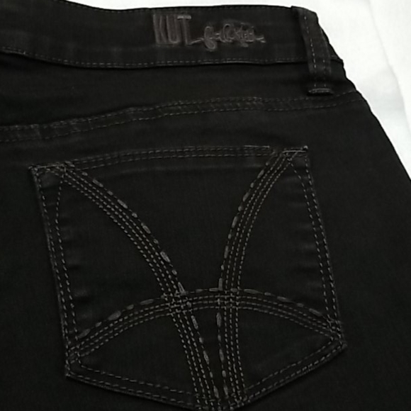 Kut From The Kloth Farrah Baby Bootcut Jeans Sz 4 - Picture 5 of 13